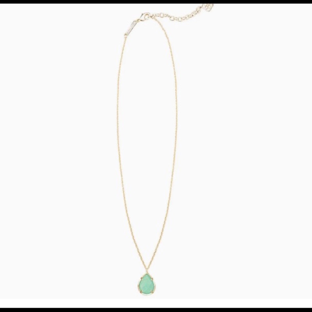 Kendra Scott Kiri Gold Necklace in Mint